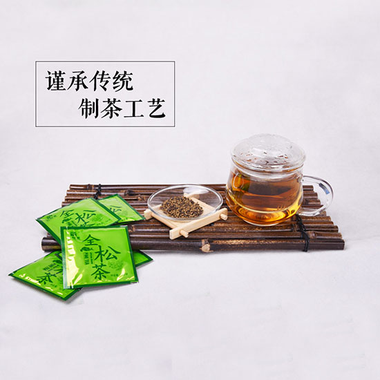 1168医药保健品网-【万松堂野生马尾松松针叶全松茶袋泡茶男女养生降三高茶】招商代理彩页