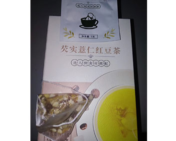 电商版红豆薏米芡实祛湿体弱茶OEM厂家批发