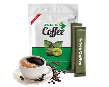 自立袋跨境电商外贸进出口OEM固体饮料出口袋装减肥绿咖啡