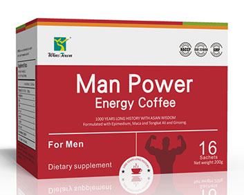 补充能量出口咖啡man energy coffee补肾咖啡跨境电商版
