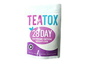 紫色teatox 28天排毒减肥茶出口瘦身袋泡茶