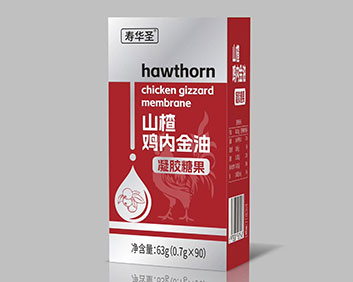寿华圣山楂鸡内金凝胶糖果