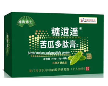 糖逍遥苦瓜多肽膏