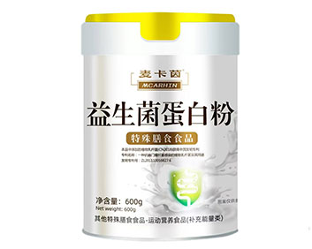 麦卡茵益生菌蛋白粉