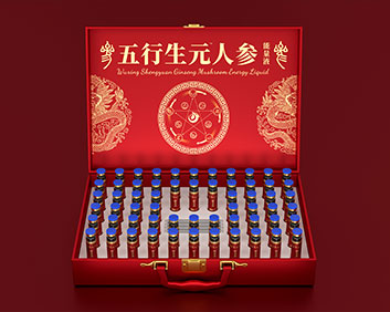 扁鹊百草鉴五行生元人参能量液礼盒装660ml