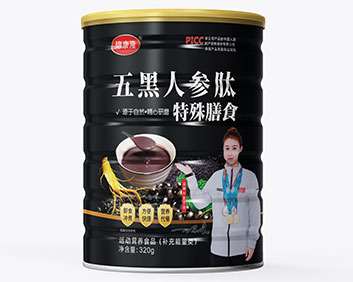 锦康隆五黑人参肽