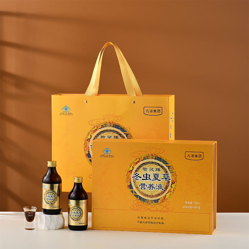 九港集团智灵牌虫草营养液冬虫夏草营养液厂家招商 贴牌定制