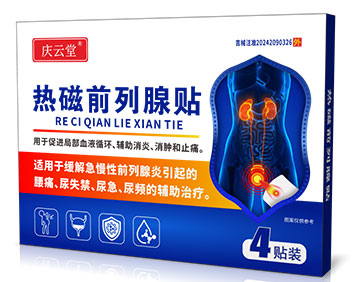 庆云堂+医道中恩热磁前列腺贴