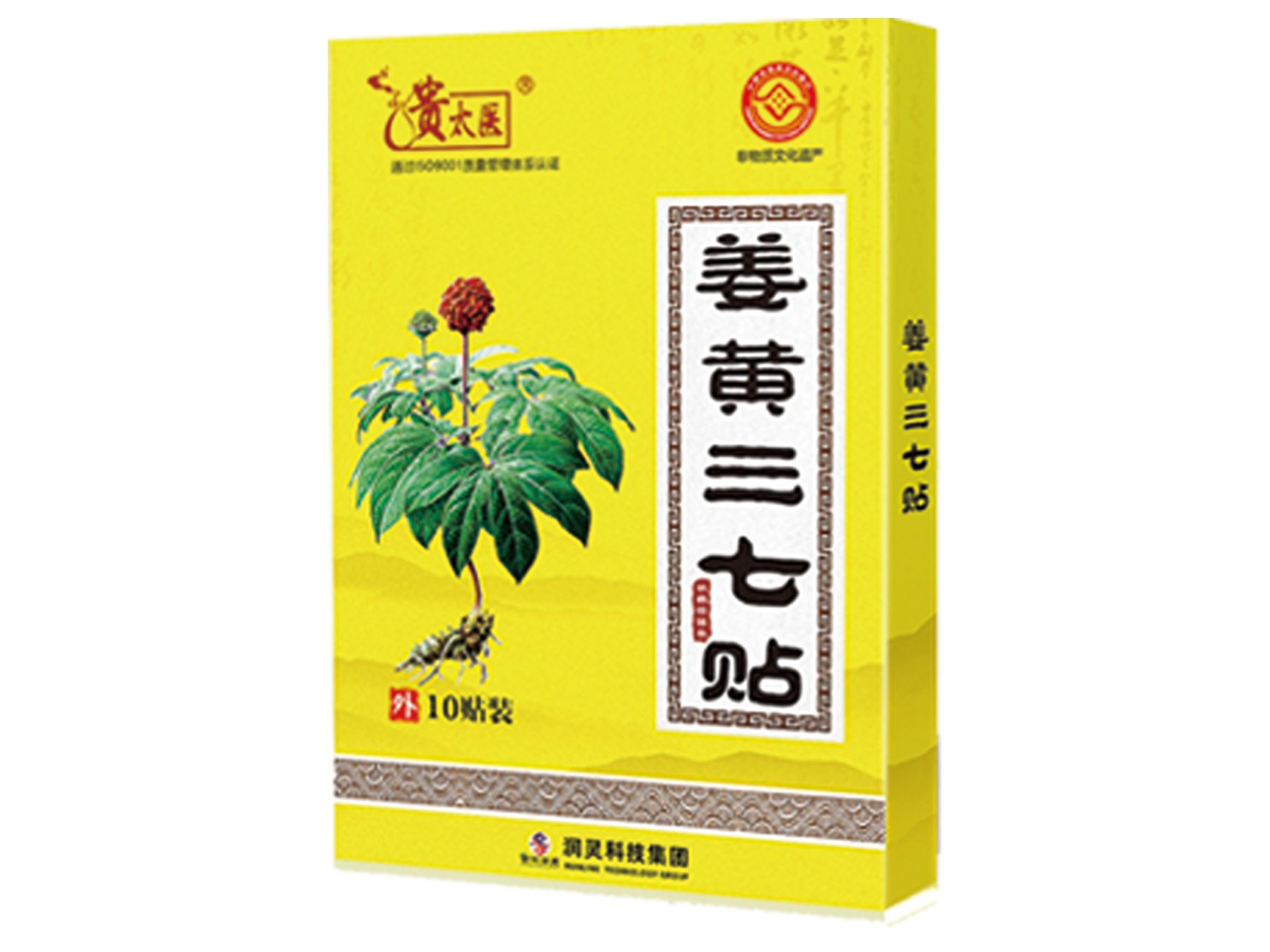 贵太医姜黄三七贴保健贴