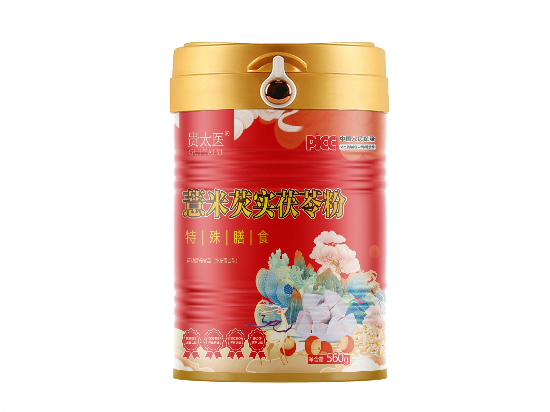 贵太医薏米芡实茯苓粉运动营养食品（补充能量型）