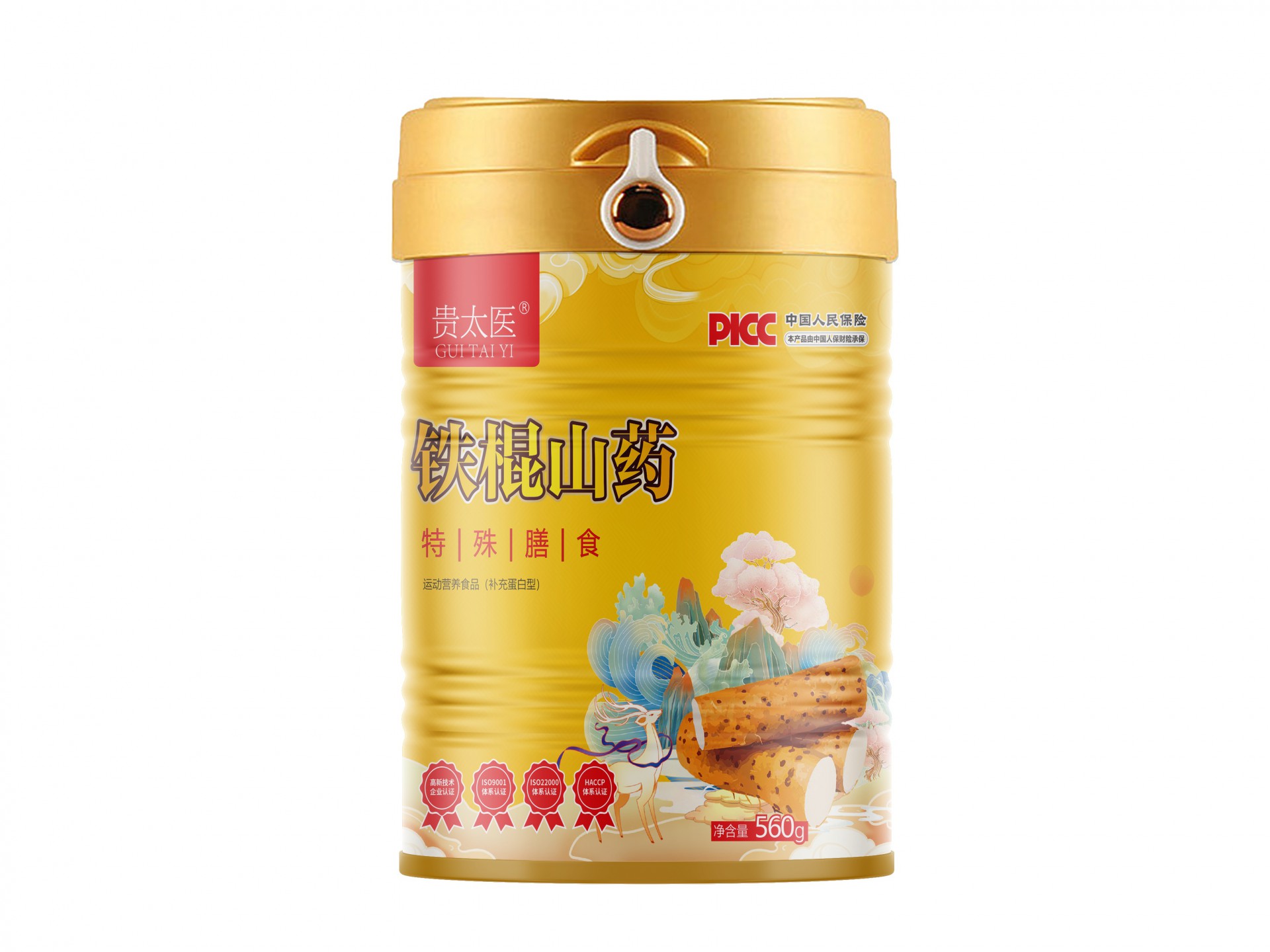 贵太医铁棍山药运动营养食品（补充能量型）